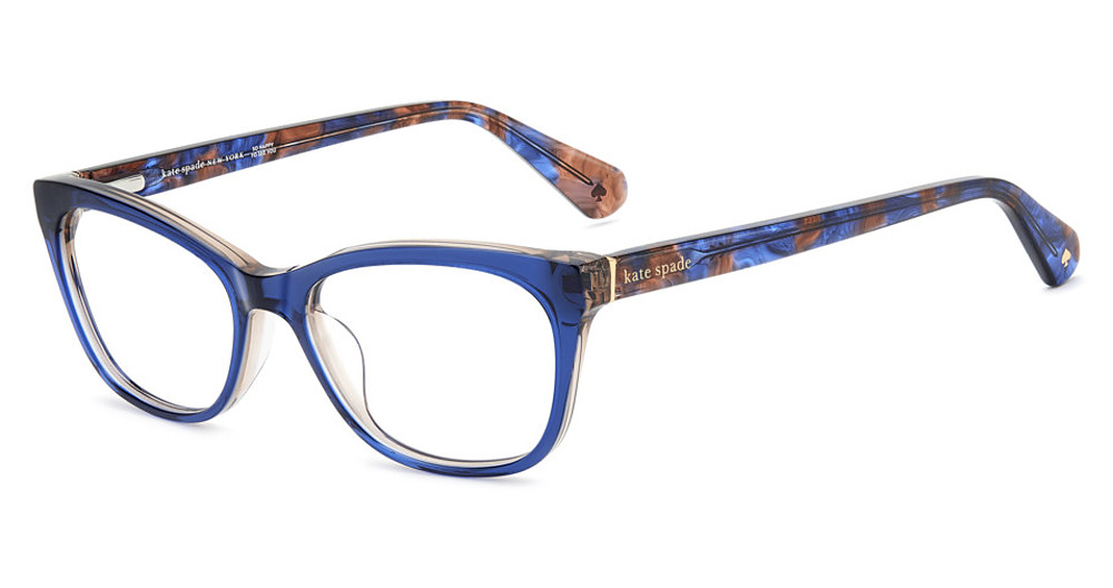 Kate Spade POSI rectangle eyeglasses in Blue