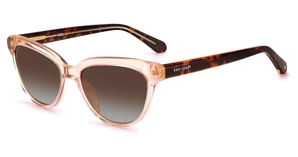 Kate Spade CAYENNE/S cateye sunglasses in Pink/Brown Grad Polz