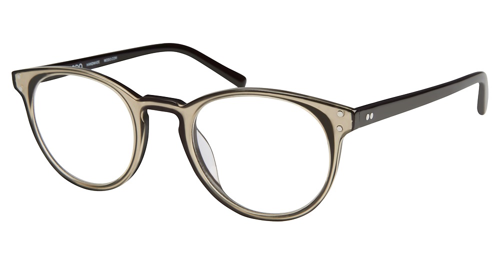Modo 6603 round eyeglasses in Gold/Black