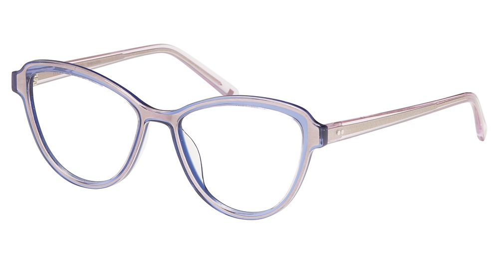 Modo 6628 cateye eyeglasses in Pink Blue
