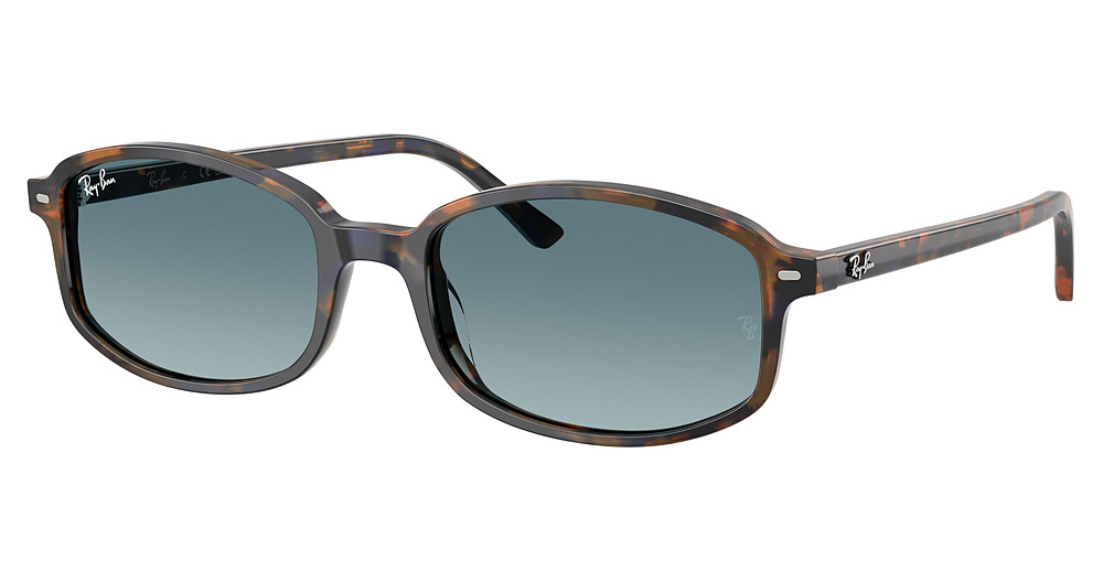 YELLOW & BLUE HAVANA / BLUE GRADIENT GREY