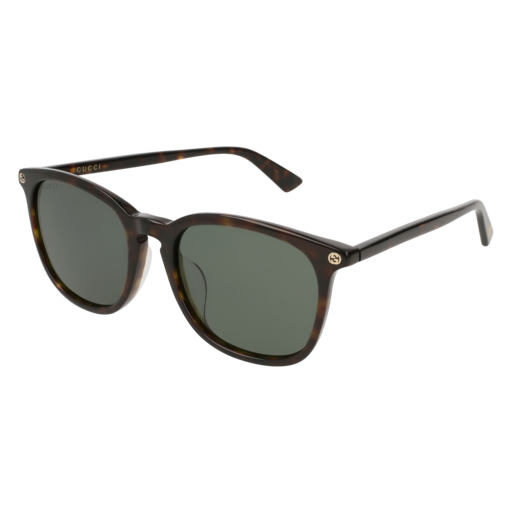 Gucci GG0154SA rectangle sunglasses in Havana