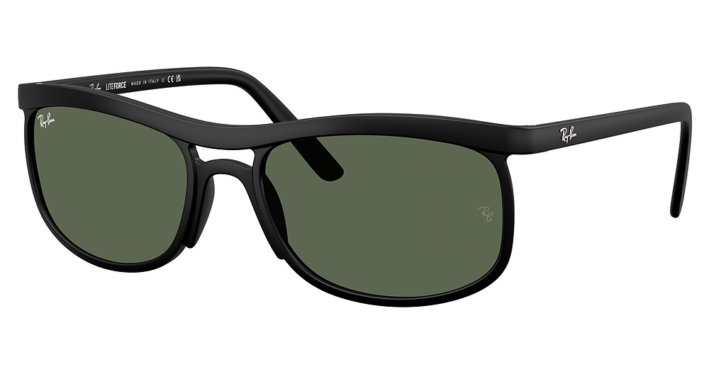 Ray-Ban RB4452 sunglasses in Sand Black/Dark Green