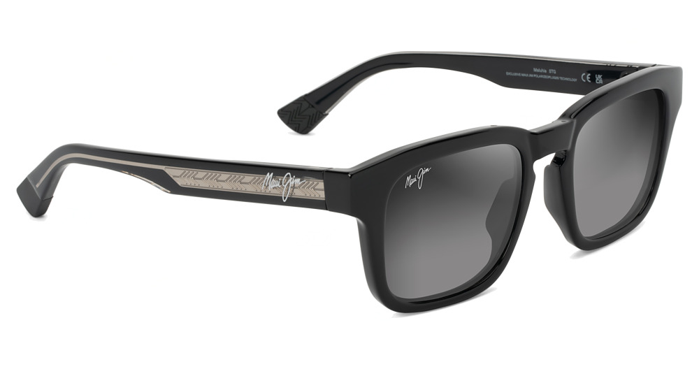 Shiny Black w/Trans Light Grey / Neutral Grey