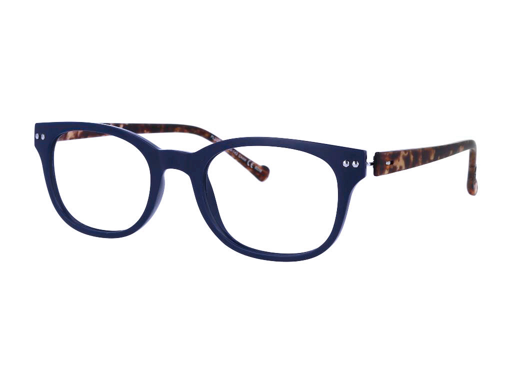 iGreen Plus 003 square eyeglasses in Matte Navy