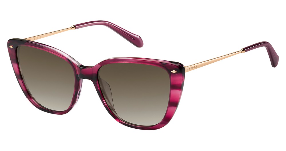 BURGUNDY / BROWN SHADED