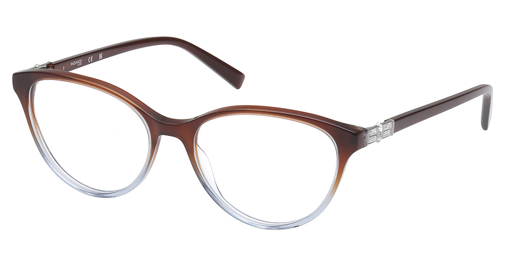 shiny dark brown