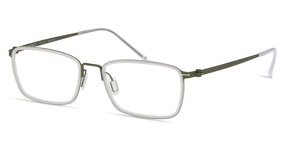 Modo 4427 rectangle eyeglasses in Olive
