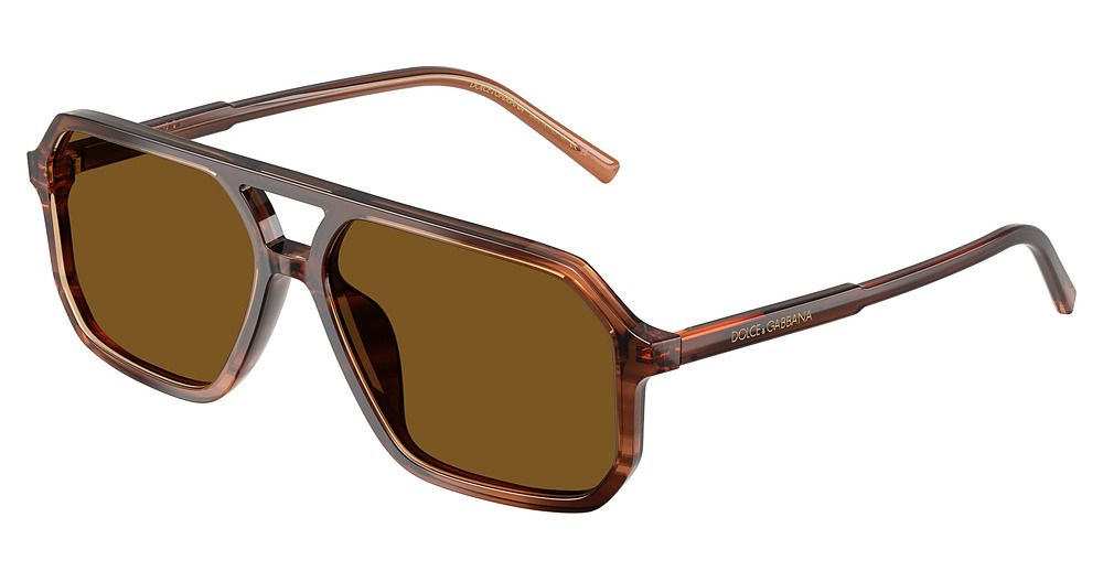 TRANSP BROWN ON STRIPED / DARK BROWN POLAR