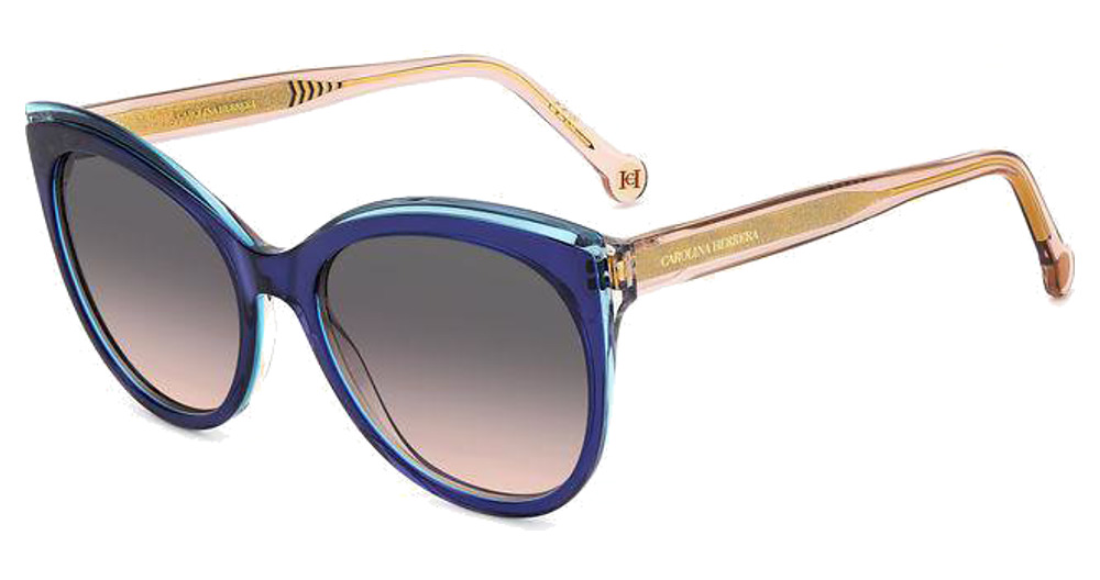 Carolina Herrera HER 0175/S cateye sunglasses in Bluepink/Grey Fuchsia