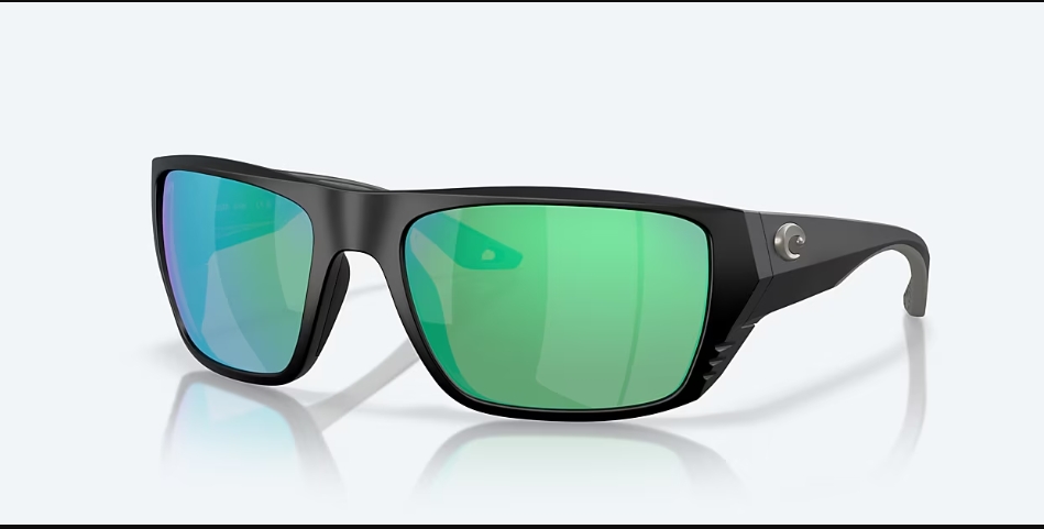 MATTE BLACK / GREEN MIRROR 580G
