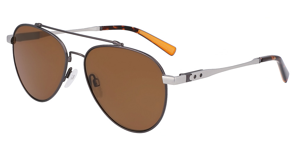 SATIN GUNMETAL/SILVER