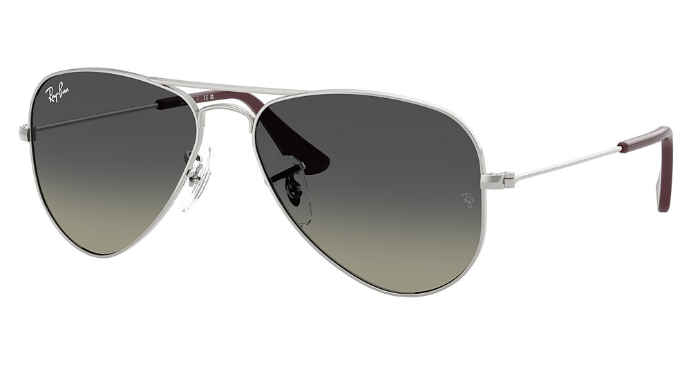 Ray-Ban RJ9506S JUNIOR AVIATOR sunglasses in Silver/Grey Gradient