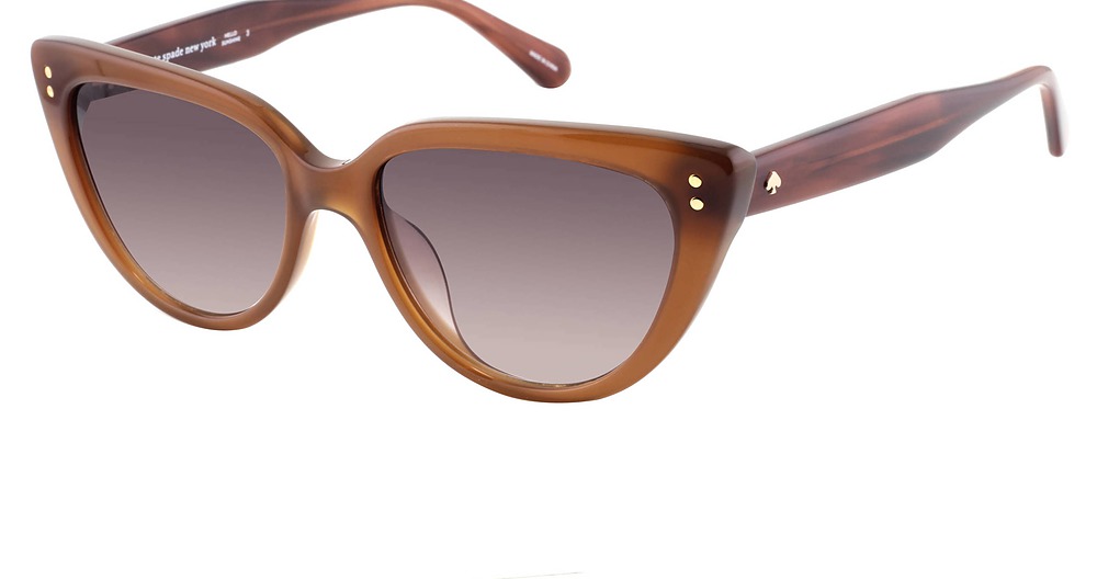 Kate Spade Alijah/G/S cateye sunglasses in Brown/Brown Gradient