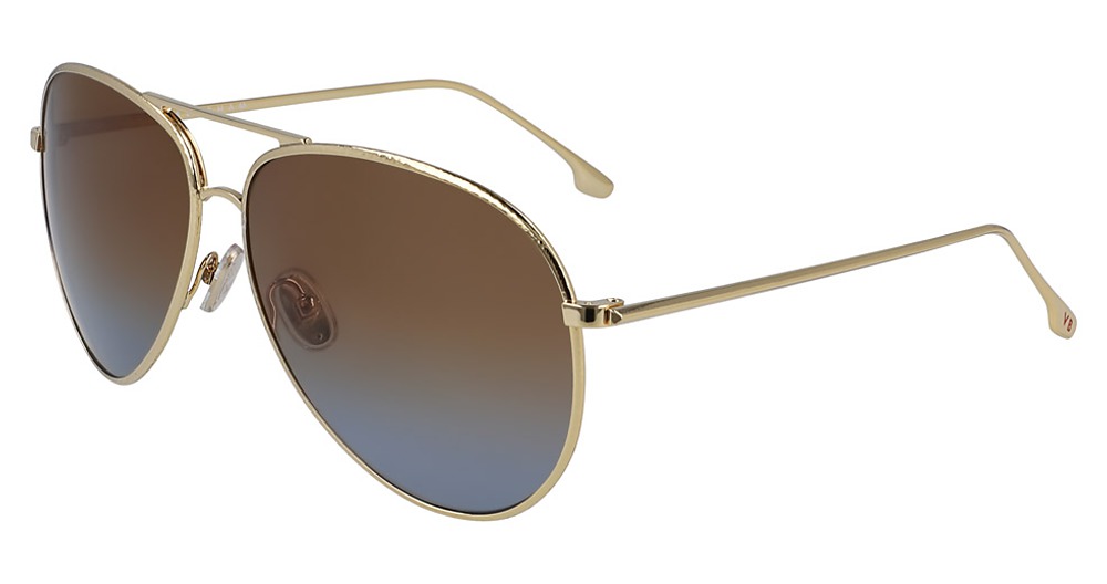 (721) GOLD/BRICK-BLUE