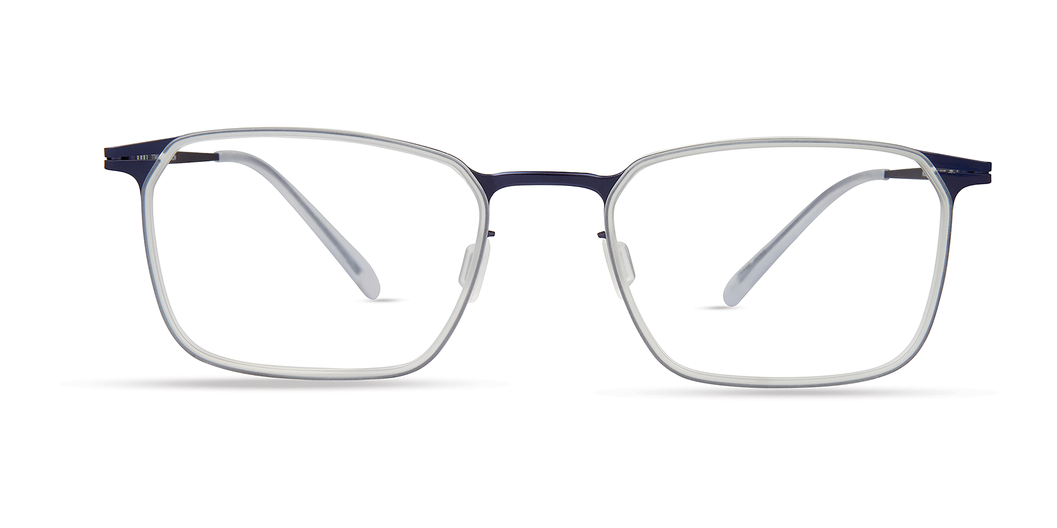 Modo 4412 rectangle eyeglasses in Matte Crystal