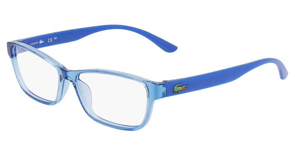 AZURE W/GLITTER TEMPLES