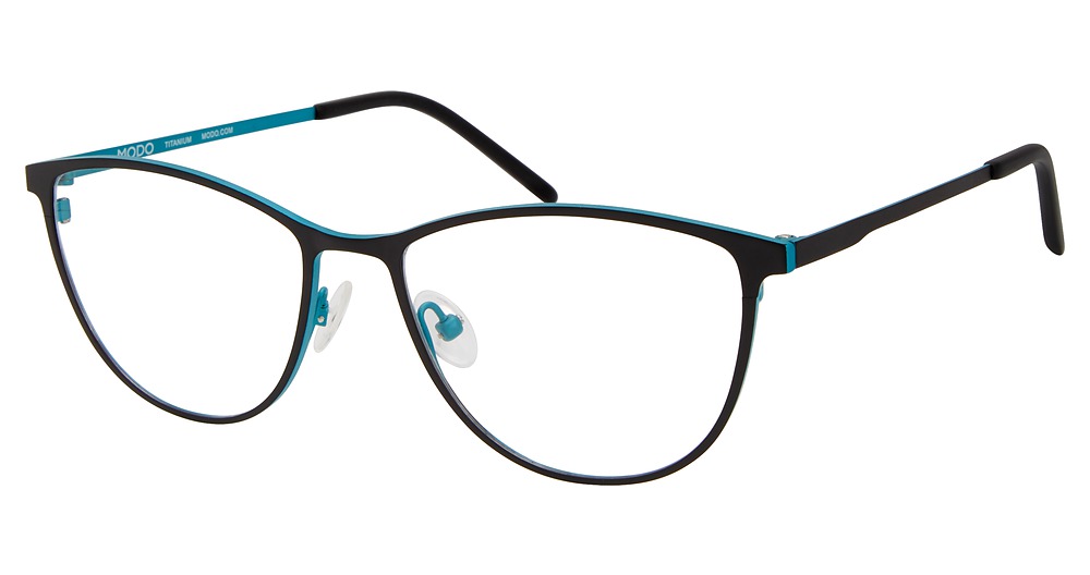 Modo 4228 round eyeglasses in Black