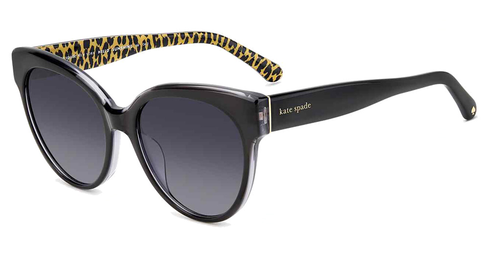 Kate Spade AUBRIELLA/G/S cateye sunglasses in Dark Grey/Dark Grey Shaded