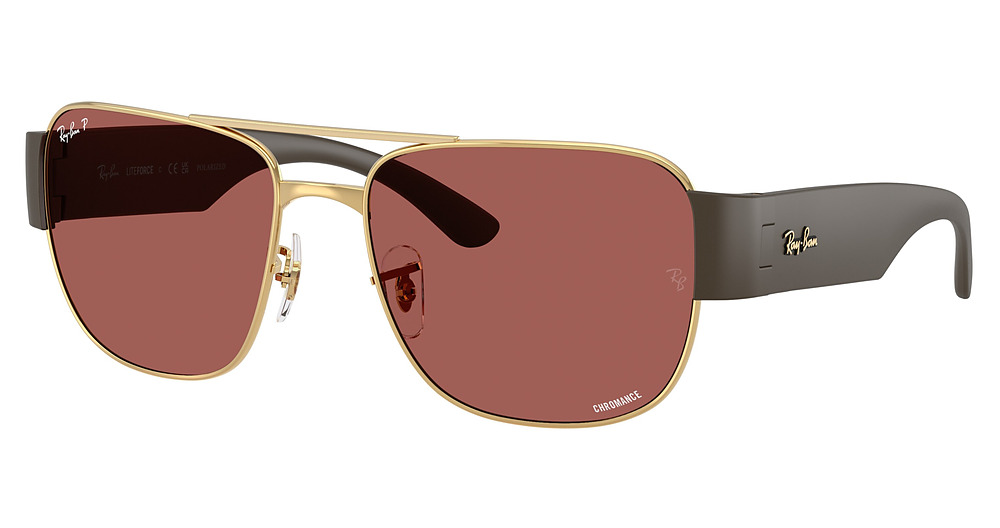 Ray-Ban RB3756CH sunglasses in Arista/Polarized Wine