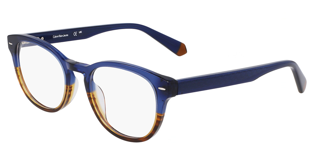 BLUE/ BROWN STRIPED