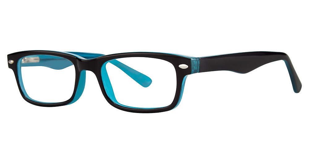 black/blue