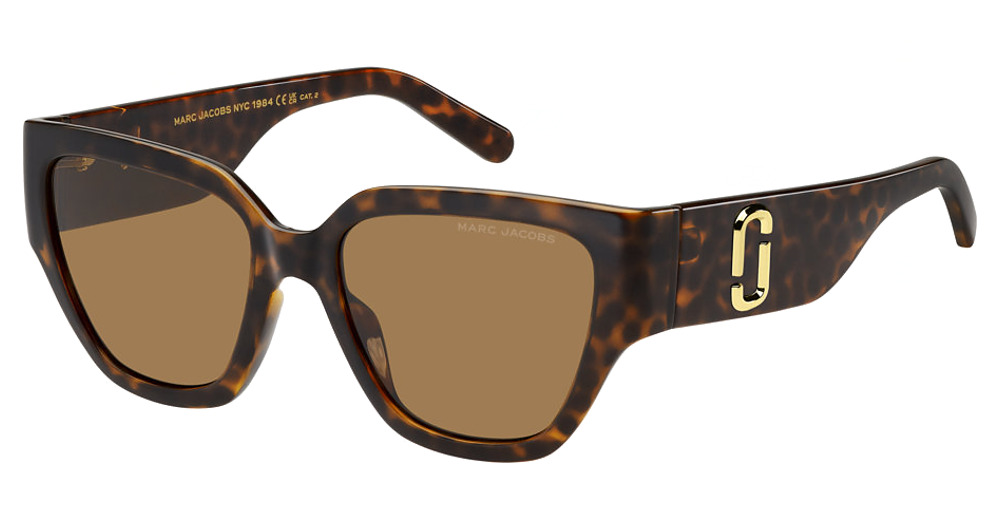 Marc Jacobs MARC 724/S rectangle sunglasses in Havana/Brown
