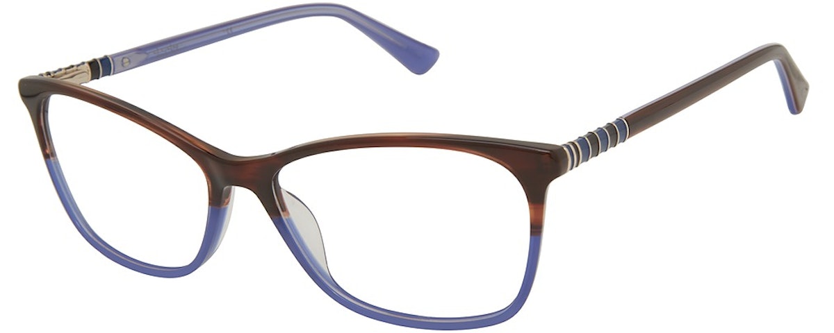 BROWN/BLUE