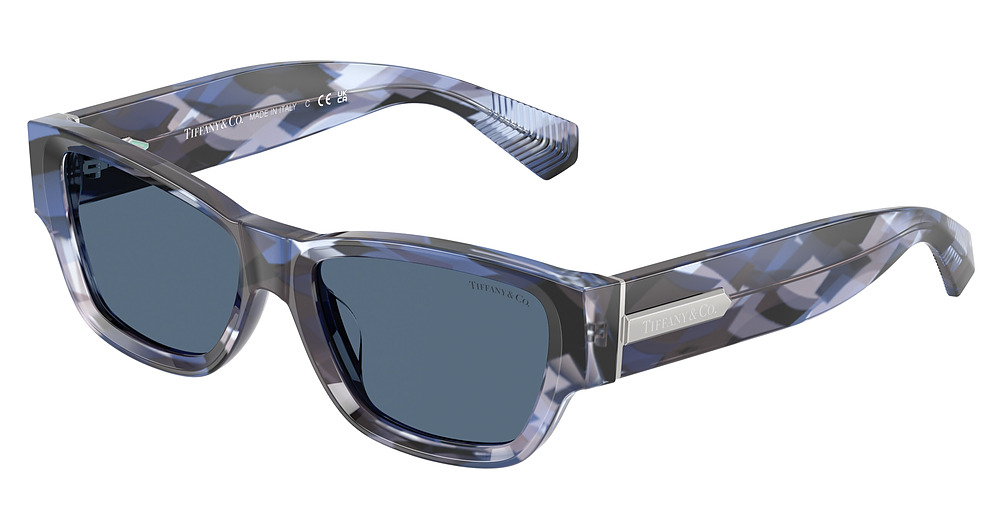 GEOMETRIC NAVY HAVANA / DARK BLUE