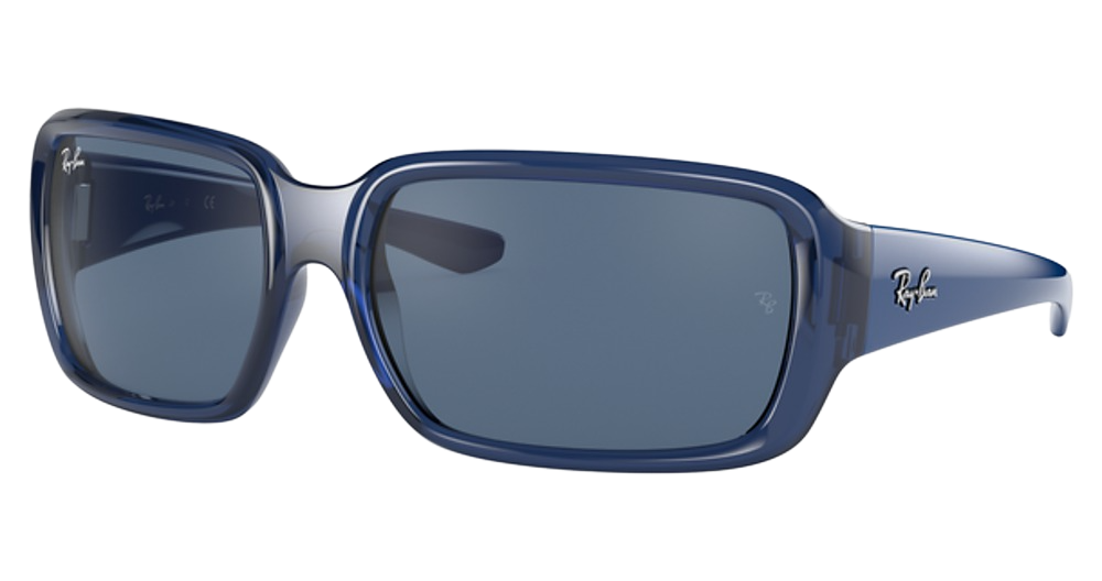 TRANSPARENT BLUE / DARK BLUE