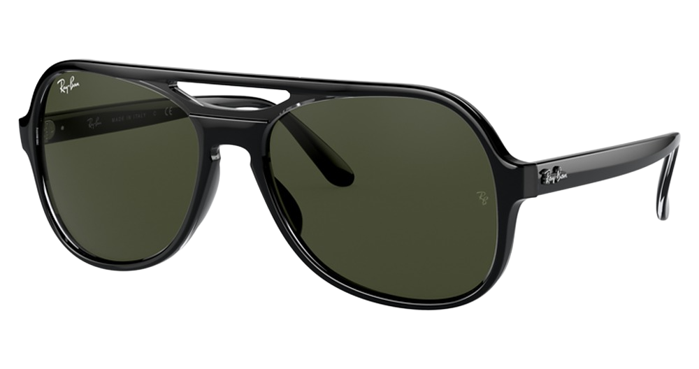 BLACK TRASPARENT BLACK / GREEN