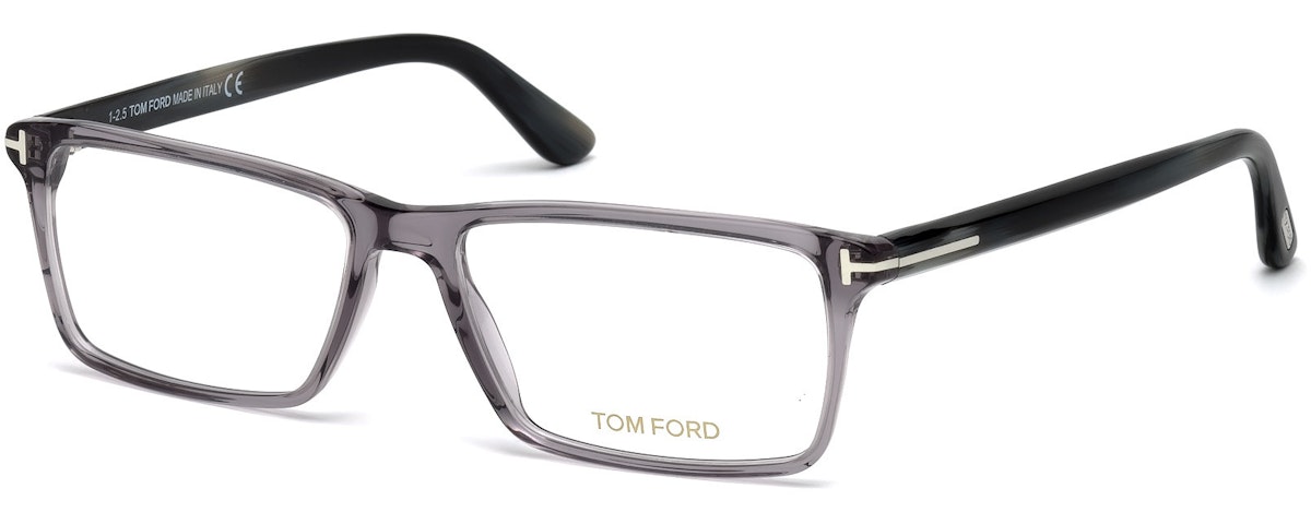 Transp. Grey, Grey Horn Effect Temples, Shiny Palladium "t" Logo