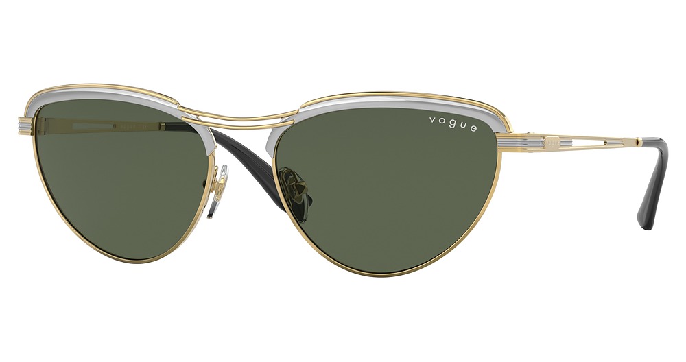 TOP SILVER/GOLD / DARK GREEN