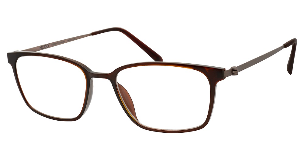 Modo 7009 rectangle eyeglasses in Dark Brown