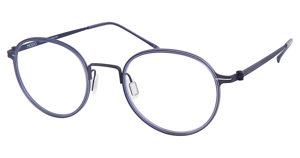 Modo 4426 round eyeglasses in Navy