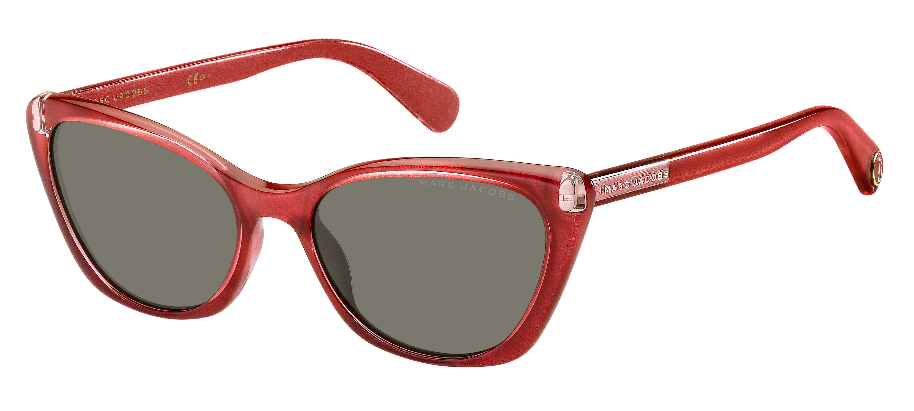 Marc Jacobs Marc 362/S cateye sunglasses in Cherry (Ir Grey Blue)