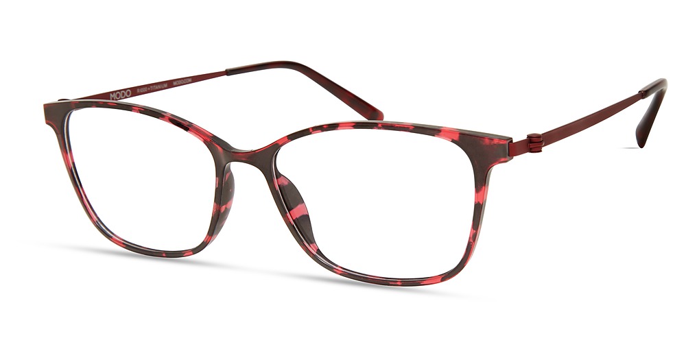 Modo 7031 round eyeglasses in Burgundy Tortoise