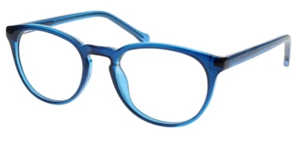 BLUE TRANSPARENT