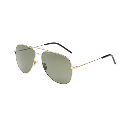 Saint Laurent CLASSIC 11 aviator sunglasses in Gold
