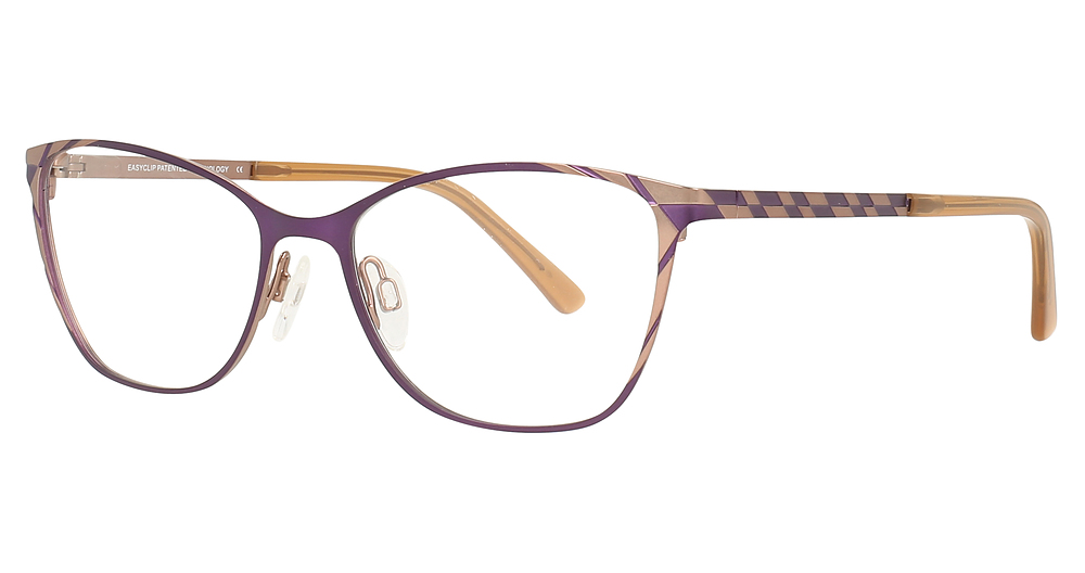 Satin Purple & Pink Gold