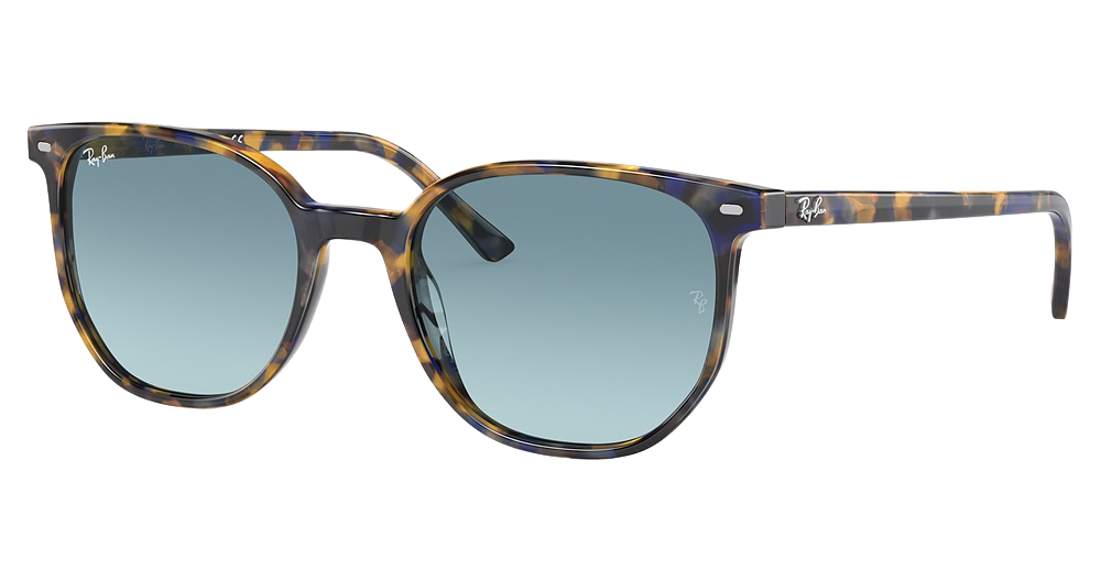 YELLOW & BLUE HAVANA / BLUE GRADIENT GREY