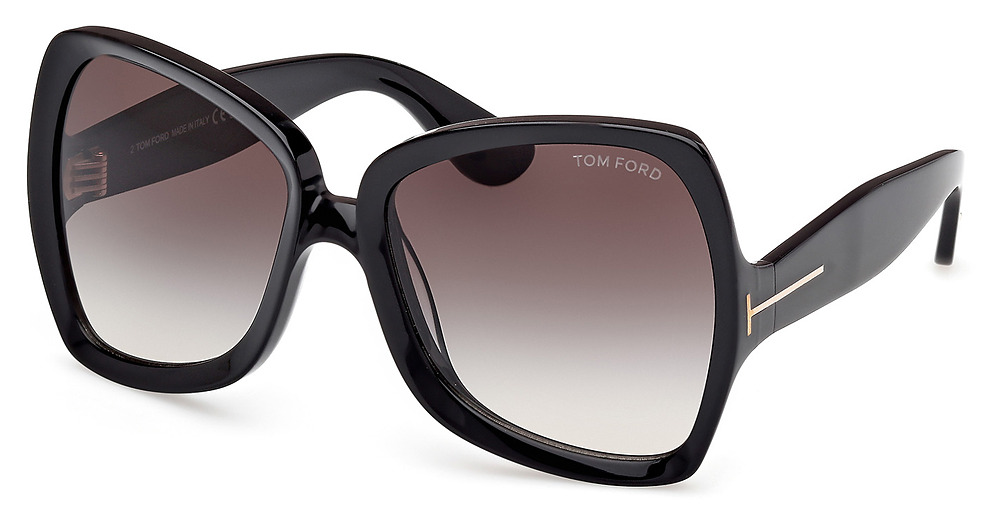 shiny black / gradient smoke