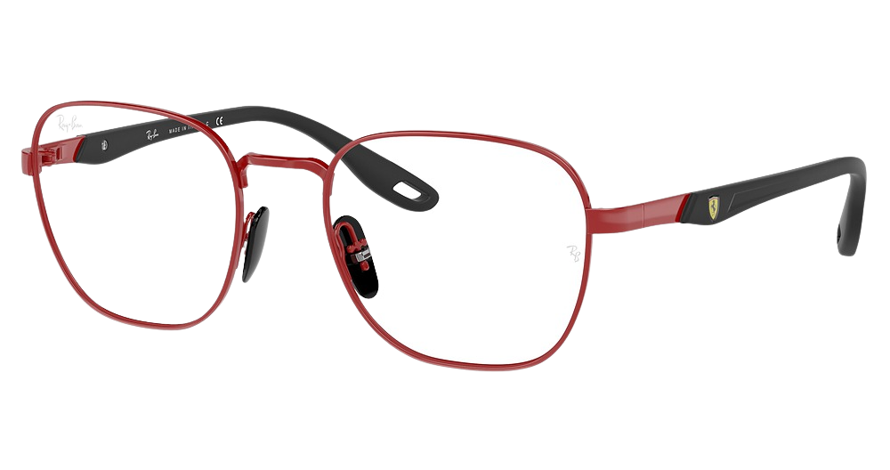 Ray-Ban RX6484M square eyeglasses in Red