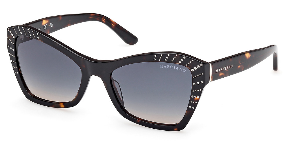 dark havana / gradient blue