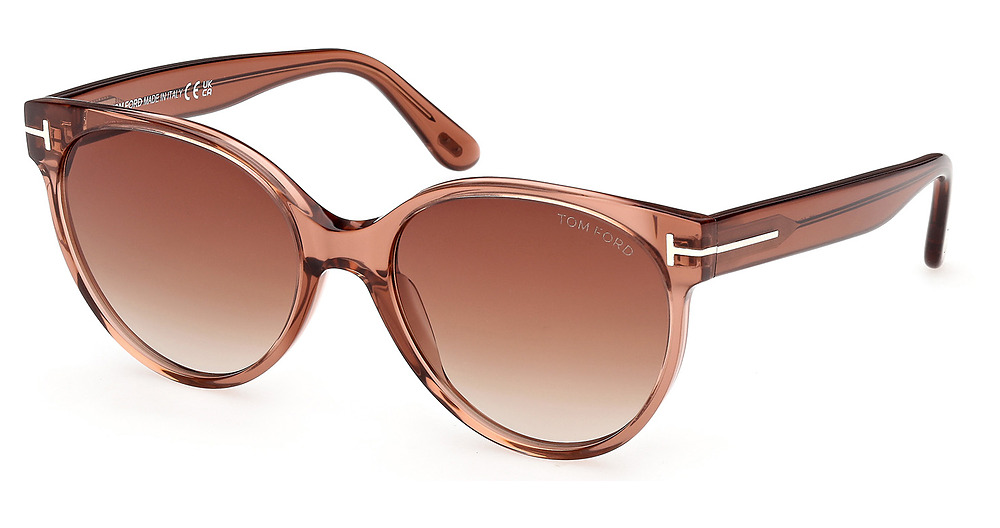 shiny light brown / gradient brown