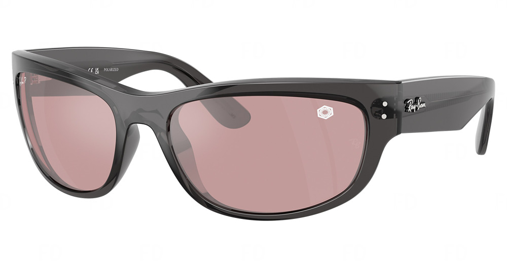 TRANSPARENT BLACK / POLAR PINK