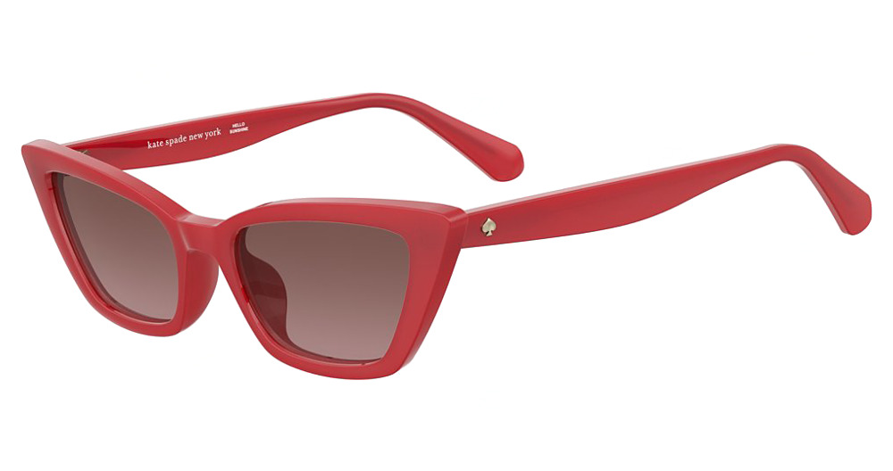 Kate Spade KS GENELL 2/S cateye sunglasses in Red/Burgundy Shaded