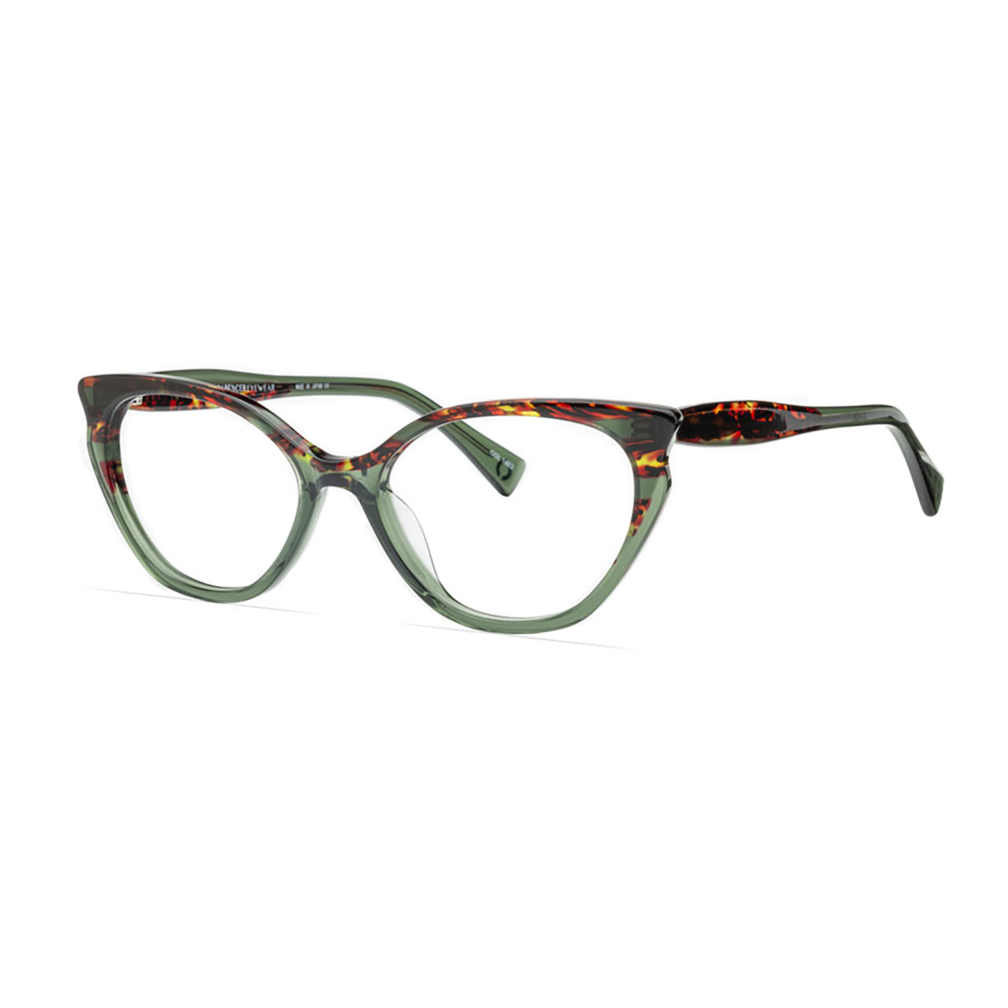 Olive Tortoise over Green