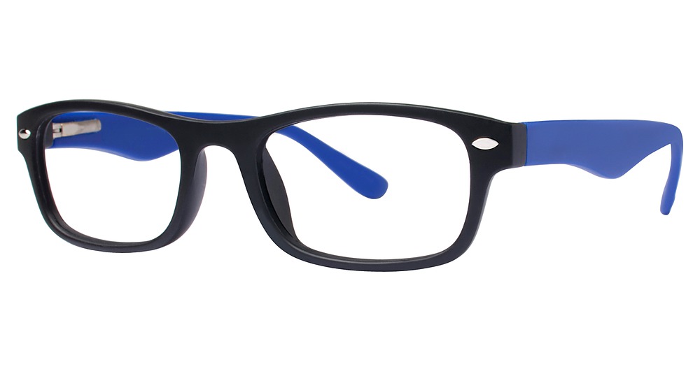 black/blue