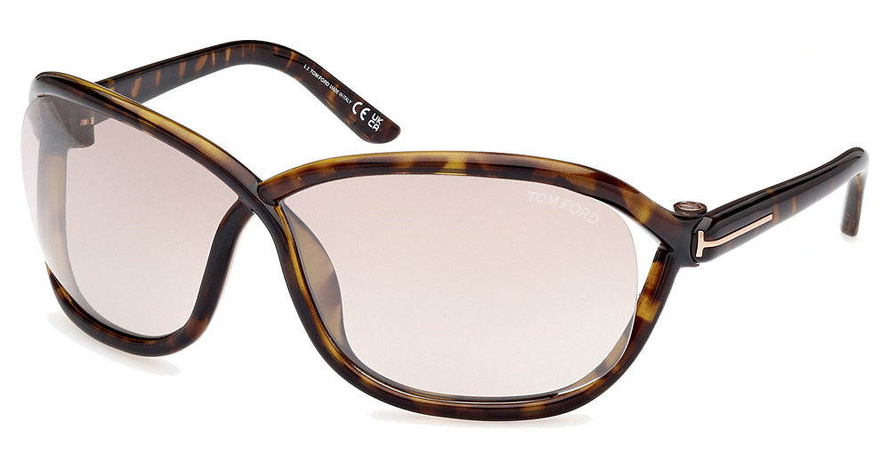 dark havana / brown mirror